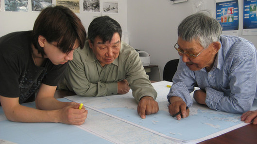 Adamie Kalingo and Quitsak Tarriasu (Ivujivik).