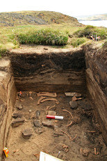 Stratigraphy sample, Tayara site, summer 2006