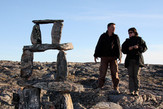 Photo de Hervé monchot, accompagné de Marie-Michèle Dionne